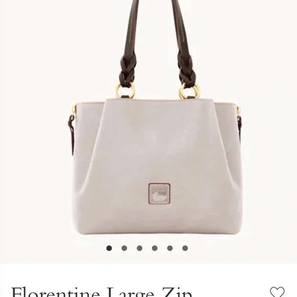 Dooney & Bourke Florentine Large Zip Barlow and Wristlet - Picture 3 of 13